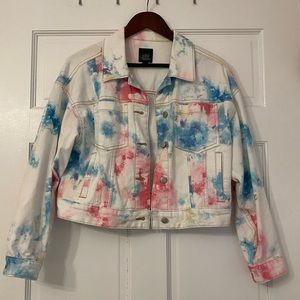 Wild Fable Tie Dye Denim Jacket